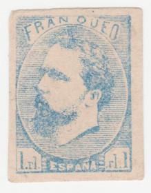 Іспанія Испания ^/--/^ Испания - Карлистское правительство 1873  г. № 1 А ^_^^^ Іспанія - Карлістський уряд 1873 р. No 1 А - фото фото фото