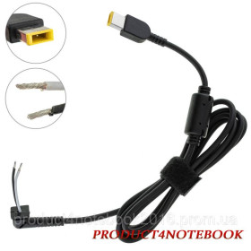 Кабелі Кабели ^/--/^ Оригинальный DC кабель питания для БП LENOVO 150-180 /--/ W USB+pin, сопротивление 1,9 кОм !!!, 2 провода( ^_^^^ Оригінальний DC кабель живлення для БП LENOVO 150-180 /--/ W USB+pin, опір 1,9 кОм !!!, 2 дроти - фото фото фото