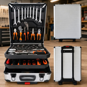 Набори Наборы ^/--/^ Набір інструментів tool set 235 предметів / Набір головок з тріскачкою / Автомобільний набір інструментів ^_^^^ Набор инструментов tool set 235 предметов / Набор головок с трескачкой / Автомобильный набор инструментов - фото фото фото
