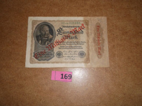 Німеччина Германия ^/--/^ 1 мільярд марок 1922 р , Німеччина   № 169 ^_^^^ 1 миллиард марок 1922 г., Германия No 169 - фото фото фото