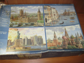 Пазли, мозаїки Пазлы, мозаики ^/--/^ Пазлы &amp;quot;WHS&amp;quot;  4 * 1000 шт. &amp;quot;Around the World &amp;quot; ^_^^^ Пазли &amp;quot;WHS &amp;quot; 4 * 1000 шт. &amp;quot;Around the World &amp;quot; - фото фото фото