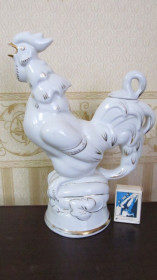 Статуетки, Скульптури, Фігурки, Фарфор Статуэтки, Скульптуры, Фигурки, Фарфор ^/--/^ Петушок - графин ^_^^^ Півник - графин - фото фото фото