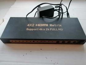 Комутатори, Світчі Коммутаторы, Свитчи ^/--/^ Модуль, HDMI-матричный переключатель  (HDMI Matrix Switch 4 /--/ x /--/ 2 Сплитер) ^_^^^ Модуль, HDMI-матричний перемикач (HDMI Matrix Switch 4 /--/ x /--/ 2 Сплітер) - фото фото фото