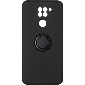 Чохли, бампера Чехлы, бампера ^/--/^ Чохол Fiji Holder Ring для Xiaomi Redmi Note 9 бампер накладка з підставкою Black ^_^^^ Чехол Fiji Holder Ring для Xiaomi Redmi Note 9 бампер накладка с подставкой Black - фото фото фото