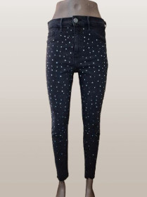 Жіночі Женские ^/--/^ Стильные зауженные джинсы в стразах River Island ^_^^^ Стильні завзяті джинси в стразах River Island - фото фото фото