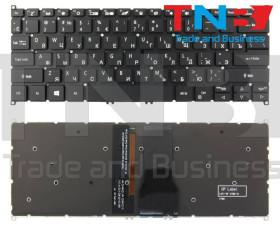 Клавіатури Клавиатуры ^/--/^ Клавиатура Acer SWIFT 3 SF /--/ 314-43 SF /--/ 314-43 /--/ G Черная с подсветкой RUUS ^_^^^ Acer SWIFT 3 SF /--/ 314-43 SF /--/ 314-43 /--/ G Чорна з підсвічуванням RUUS - фото фото фото