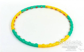 Обручі Обручи ^/--/^ Обруч массажный хула хуп Hula Hoop Technogym 358 диаметр 90 см Green-Yellow ^_^^^ Масажний хула хуп Hula Hoop Technogym 358 діаметр 90 см Green-Yellow - фото фото фото