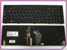 Клавіатури Клавиатуры ^/--/^ Клавиатура для LENOVO IdeaPad Y /--/ 580 (RU Black, с подсветкой клавиш) Оригинал ^_^^^ Клавіатура для LENOVO IdeaPad Y /--/ 580 (RU Black, з підсвічуванням клавіш) Оригінал - фото фото фото