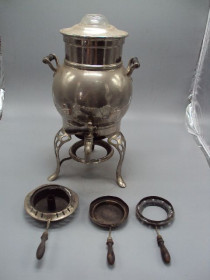 Самовари Самовары ^/--/^ Самовар бульотка Universal Percolator Landers Frary a Ckark New Britain, Conn. USA 34 см   (№812) ^_^^^ Самовар бульотка Universal Percolator Landers Frary a Ckark New Britain, Conn. USA 34 см (No /--/ 812) - фото фото фото