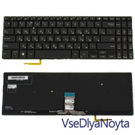 Клавіатури Клавиатуры ^/--/^ Клавиатура для ноутбука ASUS (P /--/ 3540 series) rus, black, без фрейма, подсветка клавиш ^_^^^ Клавіатура для ноутбука ASUS (P /--/ 3540 series) rus, black, без фрейму, підсвічування клавіш - фото фото фото
