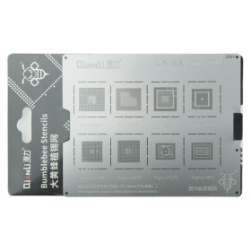 Мікросхеми Микросхемы ^/--/^ Трафарет BGA QianLi QS /--/ 24 для Samsung Exynos 9810 / Exynos 9820 / Exynos 980 / Exynos 7 Octa 7880 - фото фото фото