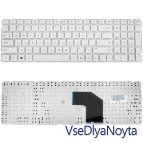 Клавіатури Клавиатуры ^/--/^ Клавиатура для ноутбука HP (G /--/ 6-2000 series) rus, white, без фрейма (OEM) ^_^^^ Клавіатура для ноутбука HP (G /--/ 6-2000 series) rus, white, без фрейму (OEM) - фото фото фото