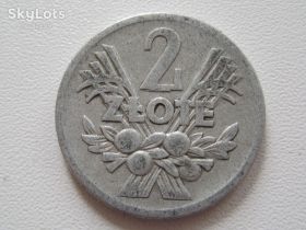 - року - года ^/--/^ Польша 2 злотых 1958 года #13852 ^_^^^ Польща 2 злотих 1958 року #13852 - фото фото фото