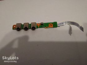 Інші комплектуючі Другие комплектующие ^/--/^ Плата аудиовыходов ноутбука HP Pavilion dv /--/ 6 artist edition  (dv /--/ 6 - 1299 /--/ er) ^_^^^ Плата аудіовиходів ноутбука HP Pavilion dv /--/ 6 artist edition (dv /--/ 6 - 1299 /--/ er) - фото фото фото