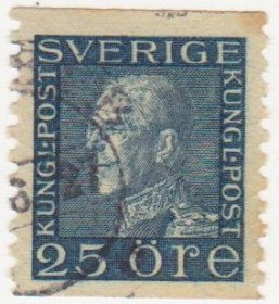 Скандинавія Скандинавия ^/--/^ Швеция 1925 г. № 193 гашеная ^_^^^ Швеція 1925 р. No 193 гашена - фото фото фото