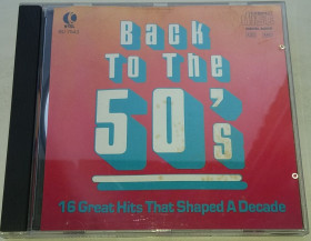 Музичні диски Музыкальные диски ^/--/^ VARIOUS Back To The 50&amp;apos;s CD US ^_^^^ VARIOUS Back To The 50 & CD US - фото фото фото