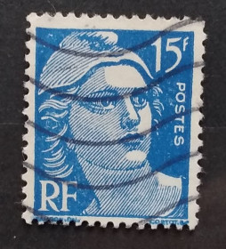Франція Франция ^/--/^ Франция 1951 г - Марианна, гаш ^_^^^ Франція 1951 — Маріанна, гаш - фото фото фото