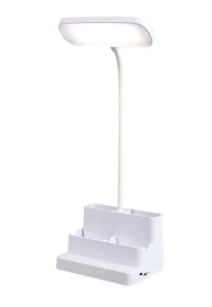 Лампи настільні Лампы настольные ^/--/^ Светодиодная лампа на рабочий стол Led Lamp 7036 Белая ^_^^^ Світлодіодна лампа на робочий стіл &amp;#92; Led Lamp 7036 Біла - фото фото фото