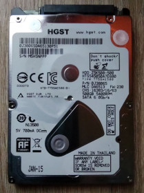Жорсткі диски Жесткие диски ^/--/^ HDD HGST HTS /--/ 545050 /--/ A /--/ 7 /--/ E /--/ 680, 500 Гб, справний - фото фото фото