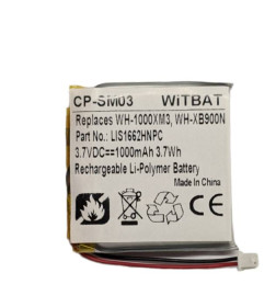 Акумулятори Аккумуляторы ^/--/^ Аккумулятор для Наушников Sony LIS /--/ 1662 /--/ HNPC WH-1000 /--/ xM /--/ 3 WH-1000 /--/ XM /--/ 4 WH-CH /--/ 710 /--/ N/B WH-XB /--/ 900 WH-XB /--/ 900 /--/ N ^_^^^ Акумулятор для Навушників Sony LIS /--/ 1662 /--/ HNPC WH-1000 /--/ xM /--/ 3 WH-1000 /--/ XM /--/ 4 WH-CH /--/ 710 /--/ N/B WH-XB /--/ 900 WH-XB /--/ 900 /--/ N - фото фото фото