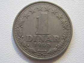 Югославія Югославия ^/--/^ Югославия 1 динар 1965 года #915 ^_^^^ Югославія 1 динар 1965 року #915 - фото фото фото