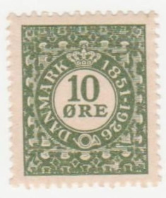 Балтійські країни Балтийские страны ^/--/^ Дания   1926  г. №  155 ** ^_^^^ Данія 1926 No 155 ** - фото фото фото