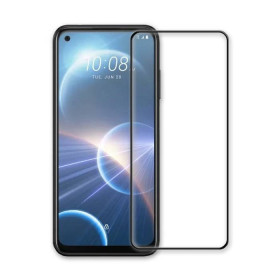 Чохли, бампера Чехлы, бампера ^/--/^ Захисне скло LUX для HTC Desire 22 Pro чорний Full Сover Full Glue 0,3 мм ^_^^^ Защитное стекло LUX для HTC Desire 22 Pro черный Full Сover Full Glue 0,3 мм - фото фото фото