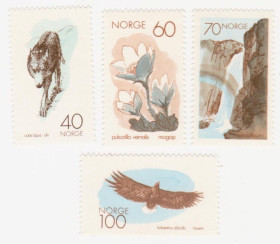 Скандинавія Скандинавия ^/--/^ Норвегия 1970 г.№ 618‑621 ** серия ^_^^^ Норвегія 1970 р. No 618‐621 ** серія - фото фото фото