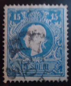 Австрія Австрия ^/--/^ Австрия  1858 г. № 10 гашеная ^_^^^ Австрія 1858 р. No 10 гашена - фото фото фото