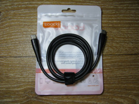Кабелі Кабели ^/--/^ Кабель Toocki 100 Вт USB C - USB Type C   Длинна 1 /--/ м ^_^^^ Кабель Toocki 100 Вт USB C - USB Type C Довжина 1 /--/ м - фото фото фото