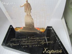Інше Другое ^/--/^ Сувенир памятнику Ленина в Харькове (демонтирован). ^_^^^ Сувенір пам'ятника Леніна в Харкові (демонтований). - фото фото фото