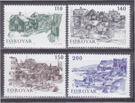 Скандинавія Скандинавия ^/--/^ Фареры 1981 СТАРЫЙ ГОРОД ТОРСХАВН АРХИТЕКТУРА ЗОДЧЕСТВО КАМЕННЫЕ ЗДАНИЯ Mi.59-62 SW /--/ 53-56**MNH $ 2.32 ^_^^^ Фарери 1981 Старий гір ТОРСХАВН АРХІТЕКТУРА ЗОДНІСТЬ КАМ'ЯНІ ЗДАНІ Mi.59-62 SW /--/ 53-56**MNH $ 2.12 - фото фото фото