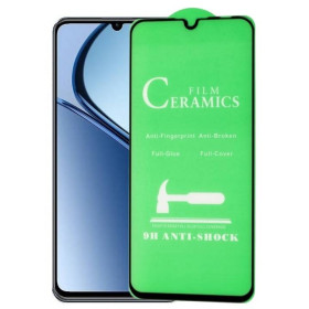 Чохли, бампера Чехлы, бампера ^/--/^ Захисне скло-плівка Fiji Ceramics для Realme C /--/ 61 (RMX /--/ 3930) повна проклейка чорний ^_^^^ Защитное стекло-пленка Fiji Ceramics для Realme C /--/ 61 (RMX /--/ 3930) полная проклейка черный - фото фото фото