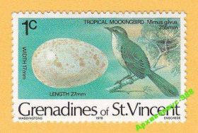 Фауна Фауна ^/--/^ ФАУНА 1978 Сент-ВИНСЕНТ Животные ПТИЦЫ 1 /--/ м MNH** ^_^^^ ФАУНА 1978 Сент-Вінсент Тварини Птахи 1 /--/ м MNH** - фото фото фото