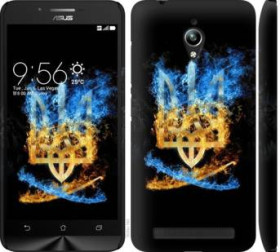 Чохли, бампера Чехлы, бампера ^/--/^ Чехол на Asus Zenfone Go ZC /--/ 500 /--/ TG Герб 1635 /--/ m-160 - фото фото фото