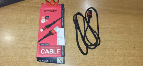 Шлейфи, перехідники Шлейфы, переходники ^/--/^ Кабель Crown CMCU-007 /--/ M USB - Micro USB Black-Red № 221912278 ^_^^^ Кабель Crown CMCU-007 /--/ M USB - Micro USB Black-Red No 221912278 - фото фото фото