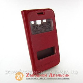 Чохли, бампера Чехлы, бампера ^/--/^ Чехол книга Samsung S /--/ 7272 S /--/ 7270 Ace 3 Smart Case red ^_^^^ S /--/ 727272 S /--/ 7270 Ace 3 Smart Case red - фото фото фото