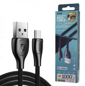 Навушники, гарнітури Наушники, гарнитуры ^/--/^ Дата кабель Remax RC-160 /--/ m Lesu Pro Series Micro USB Чорний ^_^^^ Дата кабель Remax RC-160 /--/ m Lesu Pro Series Micro USB Черный - фото фото фото