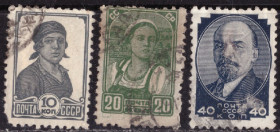 СРСР - СССР - ^/--/^ СССР. Стандартный выпуск  1937 г. ^_^^^ СРСР. Стандартний випуск 1937 р. - фото фото фото