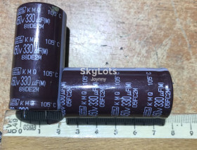 Конденсатори Конденсаторы ^/--/^ Ємність    (конденсатор) NIPPON CHEMI-CON 330 /--/ mF/450 /--/ V 1 шт. б/в. ^_^^^ Емкость (конденсатор) NIPPON CHEMI-CON 330 /--/ mF/450 /--/ V 1 шт. б/в. - фото фото фото