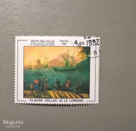 Транспорт Транспорт ^/--/^ Франция Транспорт Корабль Море 1982 ^_^^^ Франція Транспорт Корабель Море 1982 - фото фото фото