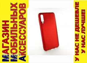 Чохли, бампера Чехлы, бампера ^/--/^ ЧЕХОЛ НАКЛАДКА Soft Touch Samsung A /--/ 50 A /--/ 505 красный мат ^_^^^ Soft Touch Samsung A /--/ 50 A /--/ 505 червоний мат - фото фото фото