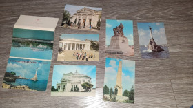 СРСР СССР ^/--/^ Открытка СССР  Крым Севастополь 1979 /--/ г. 6 шт ^_^^^ Листівка СРСР Крим Севастополь 1979 /--/ р. 6 шт - фото фото фото