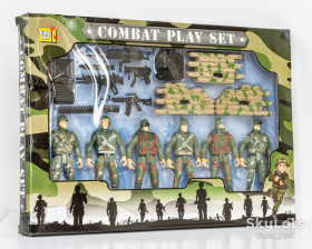 Фігурки, солдатики Фигурки, солдатики ^/--/^ 1:18 Combat Play Set, Kids Fun #9118 - фото фото фото