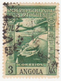 Ангола Ангола ^/--/^ Ангола 1938 г № 291 гашеная ^_^^^ Ангола 1938 р. No 291 гашена - фото фото фото