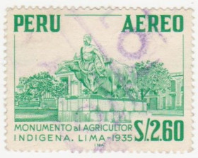 Південна Америка Южная Америка ^/--/^ Перу  1966 г.№  651 гашеная ^_^^^ Перу 1966 р. No 651 гашена - фото фото фото