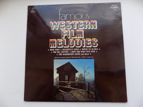 Платівки Пластинки ^/--/^ Виниловая пластинка Famous western film melodies Supraphon Производство Чехословакия ^_^^^ Famous western film melodies Supraphon Виробництво Чехословаччина - фото фото фото