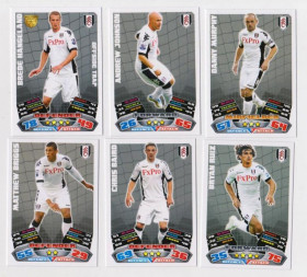 Інше Другое ^/--/^ Футбольные карточки MATCH ATTAX 2011-2012 Premier League  Футбольный клуб Fulham  6 шт.  ^_^^^ Футбольні картки MATCH ATTAX 2011-2012 Premier League Футбольний клуб Fulham 6 шт. - фото фото фото