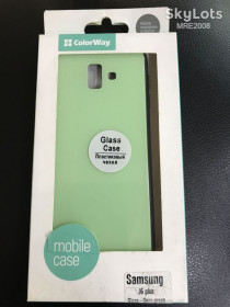 Чохли, бампера Чехлы, бампера ^/--/^ Чехол-накладка Glass Case для Samsung Galaxy J /--/ 610 J /--/ 6 Plus green ^_^^^ Glass Case для Samsung Galaxy J /--/ 610 J /--/ 6 Plus green - фото фото фото