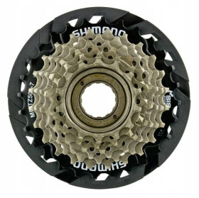 Ланцюги, зірки, тріскачки Цепи, звезды, трещетки ^/--/^ Трещотка Shimano MF-TZ /--/ 500 7 /--/ spd. 14-28 захист (MF-TZ /--/ 500-7-CP) ^_^^^ Трещотка Shimano MF-TZ /--/ 500 7 /--/ spd. 14-28 защита (MF-TZ /--/ 500-7-CP) - фото фото фото